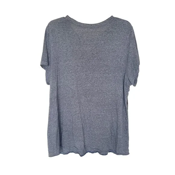 Lucky Brand Womens Geometric Print Gray T-Shirt Size 3X - Picture 2 of 8